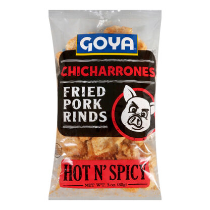 Zoom to enlarge the Goya Hot N’ Spicy Chicharrones Fried Pork Rinds