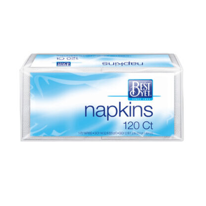 Zoom to enlarge the Best Yet • Napkins 1-ply 120ct