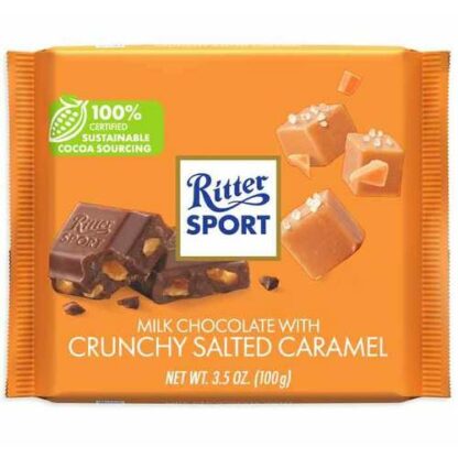 Zoom to enlarge the Ritter Sport Chocolate Bar • Crunchy Salted Caramel