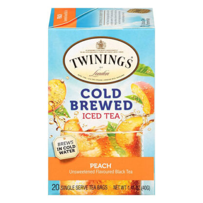 Zoom to enlarge the Twinings Cold Brew Tea • Peach