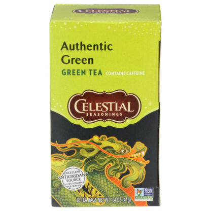 Zoom to enlarge the Celestial Seasonings Tea • Green Authentic