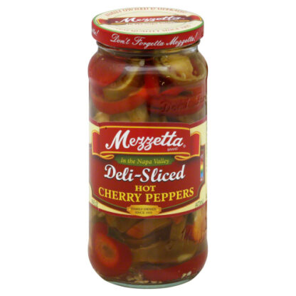 Zoom to enlarge the Mezzetta Sliced Hot Cherry Peppers