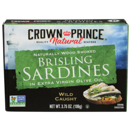 Zoom to enlarge the Crown Prince Sardine • Brisling In Oil