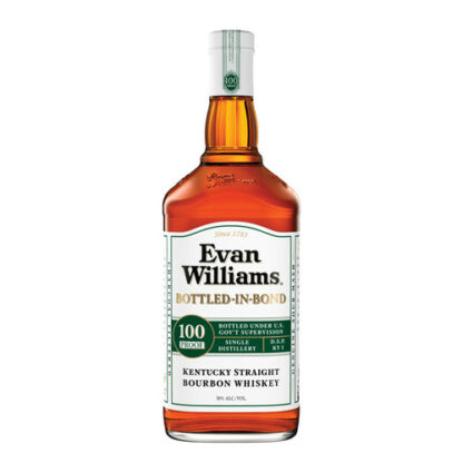 Zoom to enlarge the Evan Williams White Label Bottled-in-bond Kentucky Straight Bourbon Whiskey