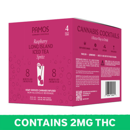 Zoom to enlarge the Pamos Long Island Iced Tea Hemp Derived Spritz 2mg