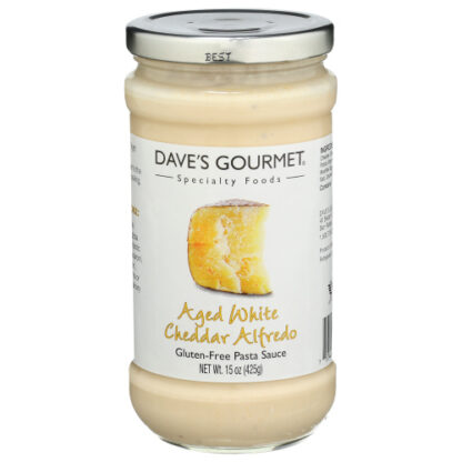 Zoom to enlarge the Dave’s Gourmet Sauce • Aged White Cheddar Alfredo