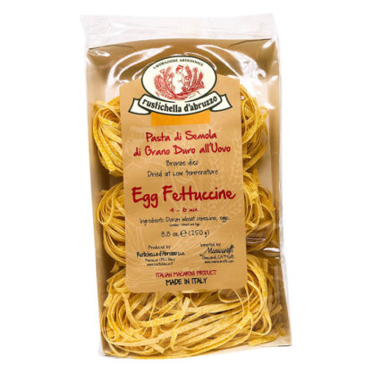 Zoom to enlarge the Rustichella Egg Fettuccine Nest Pasta