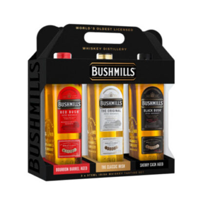 Zoom to enlarge the Bushmills Irish Whiskey Sampler Pack • 3pk-375ml