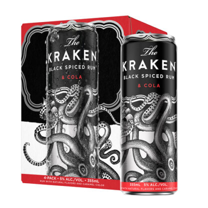 Zoom to enlarge the Kraken Cocktails • Kraken & Cola 4pk-12oz