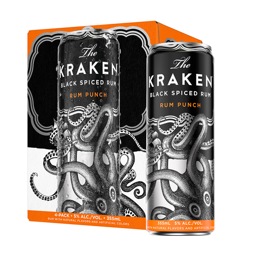 Zoom to enlarge the Kraken Cocktails • Rum Punch 4pk-12oz
