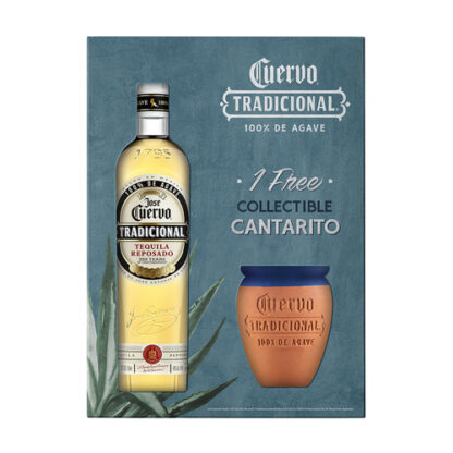 Zoom to enlarge the Cuervo Tradicional • Reposado with Cantarito