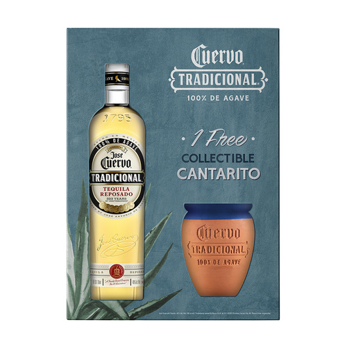 Zoom to enlarge the Cuervo Tradicional &bull; Reposado with Cantarito