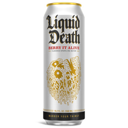 Zoom to enlarge the Liquid Death Berry It Alive Sparkling Flavored Water