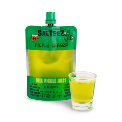 Zoom to enlarge the Saltezz Pickle Chaser • Dill Pickle Flavor