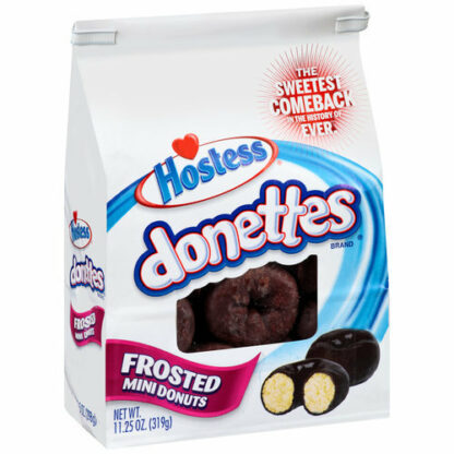 Zoom to enlarge the Hostess Donettes • Frosted Chocolate Covered