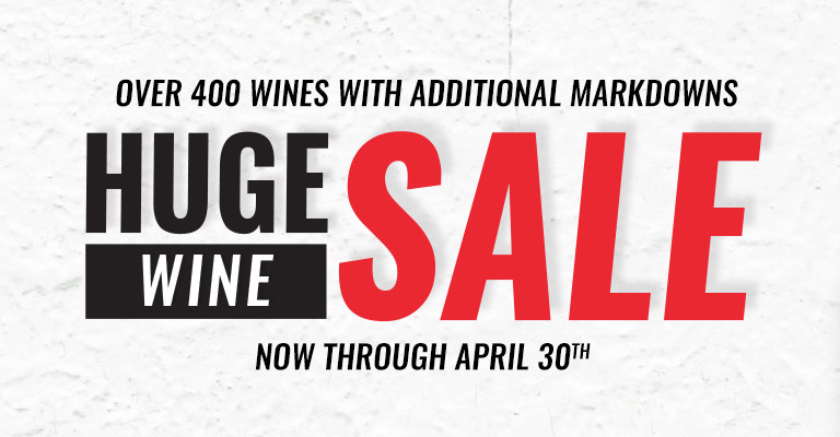 Huge Wine Sale