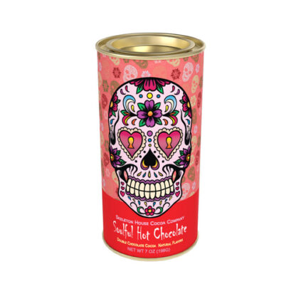 Zoom to enlarge the Hoilday • Skeleton House Hot Chocolate • Soulful Red Tin