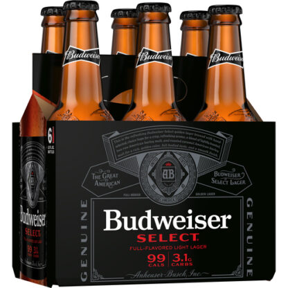 Zoom to enlarge the Budweiser Select • 6pk Bottle