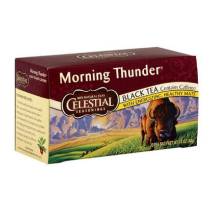 Zoom to enlarge the Celestial Seasonings Tea • Morning Thunder (Black)