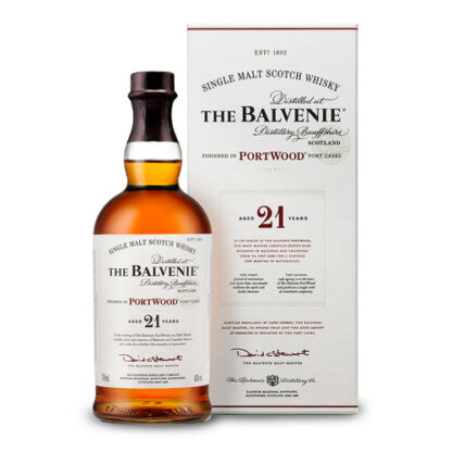 Zoom to enlarge the The Balvenie Portwood 21 Year Old Single Malt Scotch Whiskey