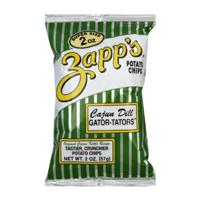 Zoom to enlarge the Zapps Potato Chips • Cajun Dill Gatortators Kettle Chips