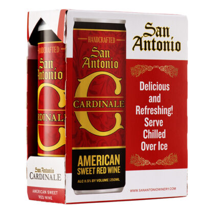 Zoom to enlarge the San Antonio Specialty Cardinale Red Wine 2pk Can