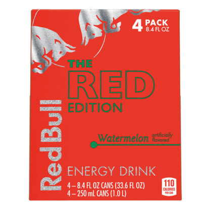 Zoom to enlarge the Red Bull Red Watermelon Energy Drink