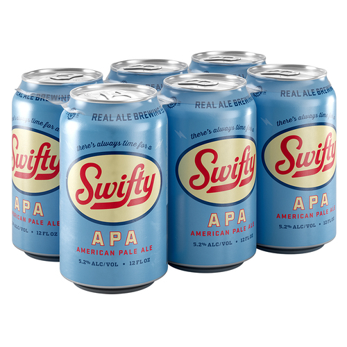 Zoom to enlarge the Real Ale Swifty Pale Ale &bull; Cans