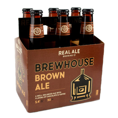 Zoom to enlarge the Real Ale Brewhouse Brown • 6pk NRB