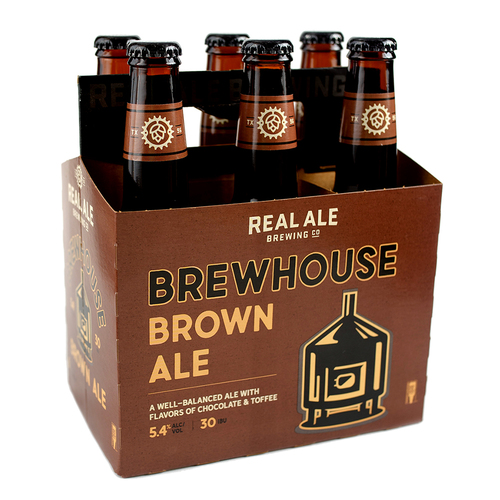 Zoom to enlarge the Real Ale Brewhouse Brown &bull; 6pk NRB