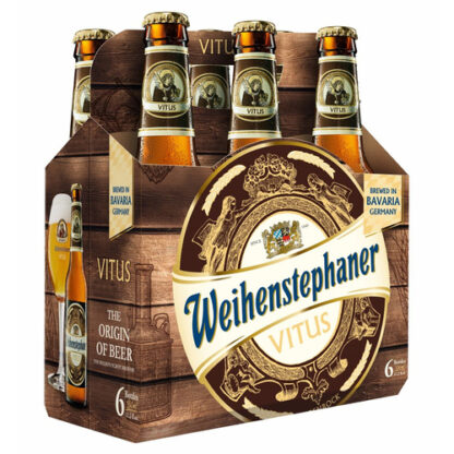 Zoom to enlarge the Weihenstephaner Vitus Weizenbock • 6pk Bottle