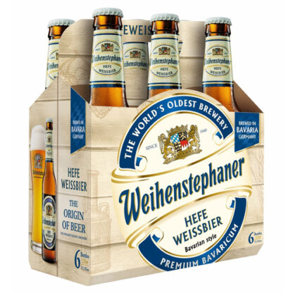 Zoom to enlarge the Weihenstephaner Hefe • 6pk Bottle