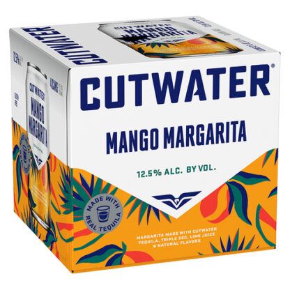 Zoom to enlarge the Cutwater Cocktails • Mango Margarita 4pk-12oz