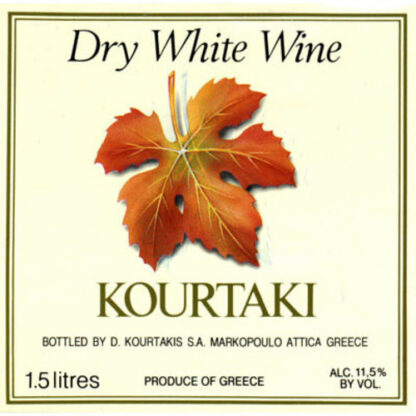 Zoom to enlarge the Kourtaki Dry White – Greek (White)