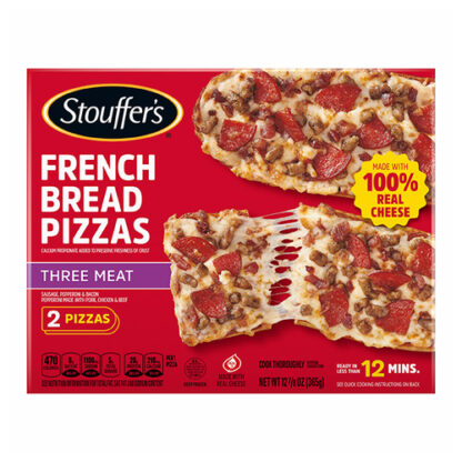 Zoom to enlarge the Stouffers Frozen 3 Meat French Bread Pizza