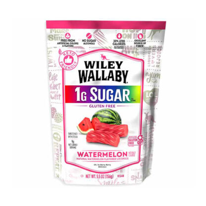 Zoom to enlarge the Wiley Wallaby Licorice • Watermelon Low Sugar