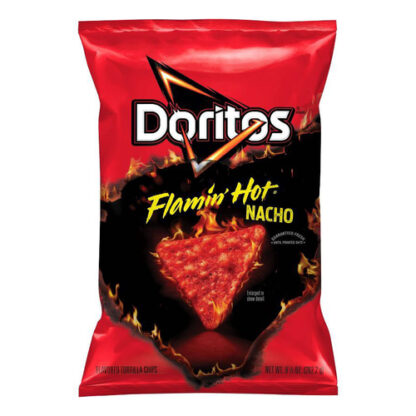 Zoom to enlarge the Frito Lay • Doritos Flamin Hot Nacho