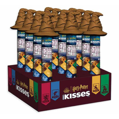 Zoom to enlarge the Holiday • Hershey Chocolate Kisses Candy W Harry Potter Sorting Hat Topper