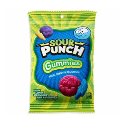 Zoom to enlarge the Sour Punch Gummies In Peg Bag