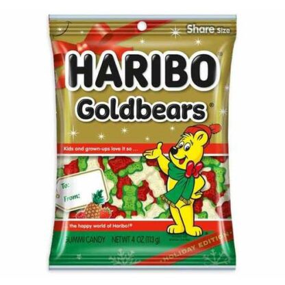 Zoom to enlarge the Holiday • Haribo Goldbears Holiday Edition Peg Bag