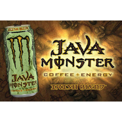 Zoom to enlarge the Monster Java Energy Drink • Irish Creme