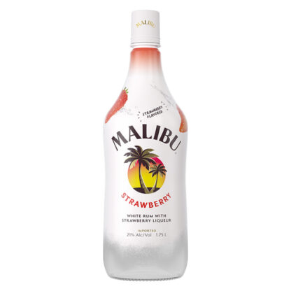 Zoom to enlarge the Malibu White Rum With Strawberry Liqueur