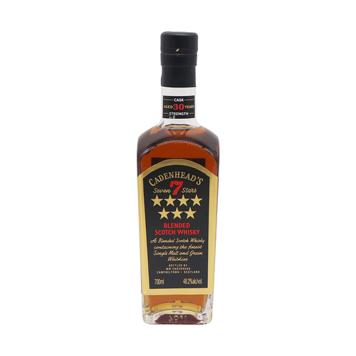 Zoom to enlarge the Cadenhead • 7 Star 30yr Blended Scotch Whisky
