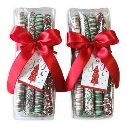 Zoom to enlarge the Holiday • Maggie Lyon 8 Pc Chocolate Pretzel Rods