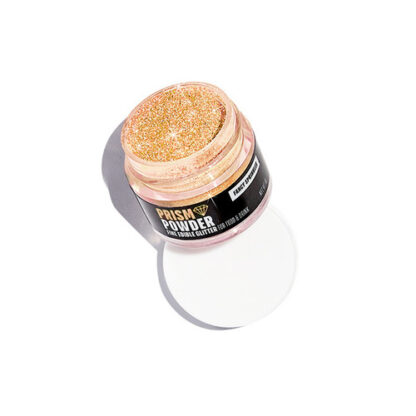 Zoom to enlarge the Prism Powder Edible Glitter Champagne Rose Gold