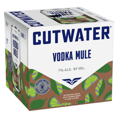 Zoom to enlarge the Cutwater Cocktails • Vodka Mule 4pk-12oz