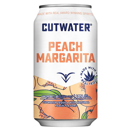 Zoom to enlarge the Cutwater Cocktails • Peach Margarita 4pk-12oz