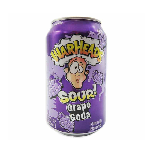 Zoom to enlarge the Warhead Grape Soda In Can