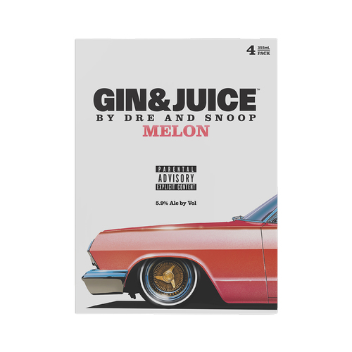 Zoom to enlarge the Dre and Snoop Gin & Juice &bull; Melon 4pk-12oz