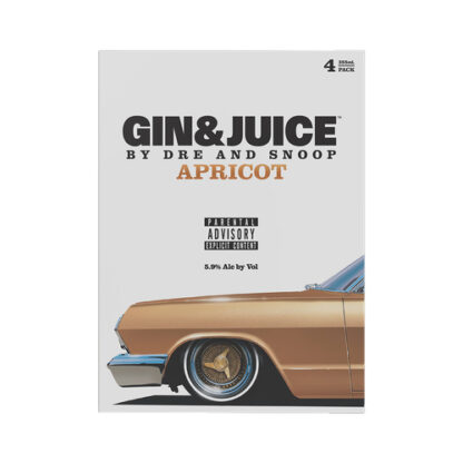 Zoom to enlarge the Dre and Snoop Gin & Juice • Apricot 4pk-12oz